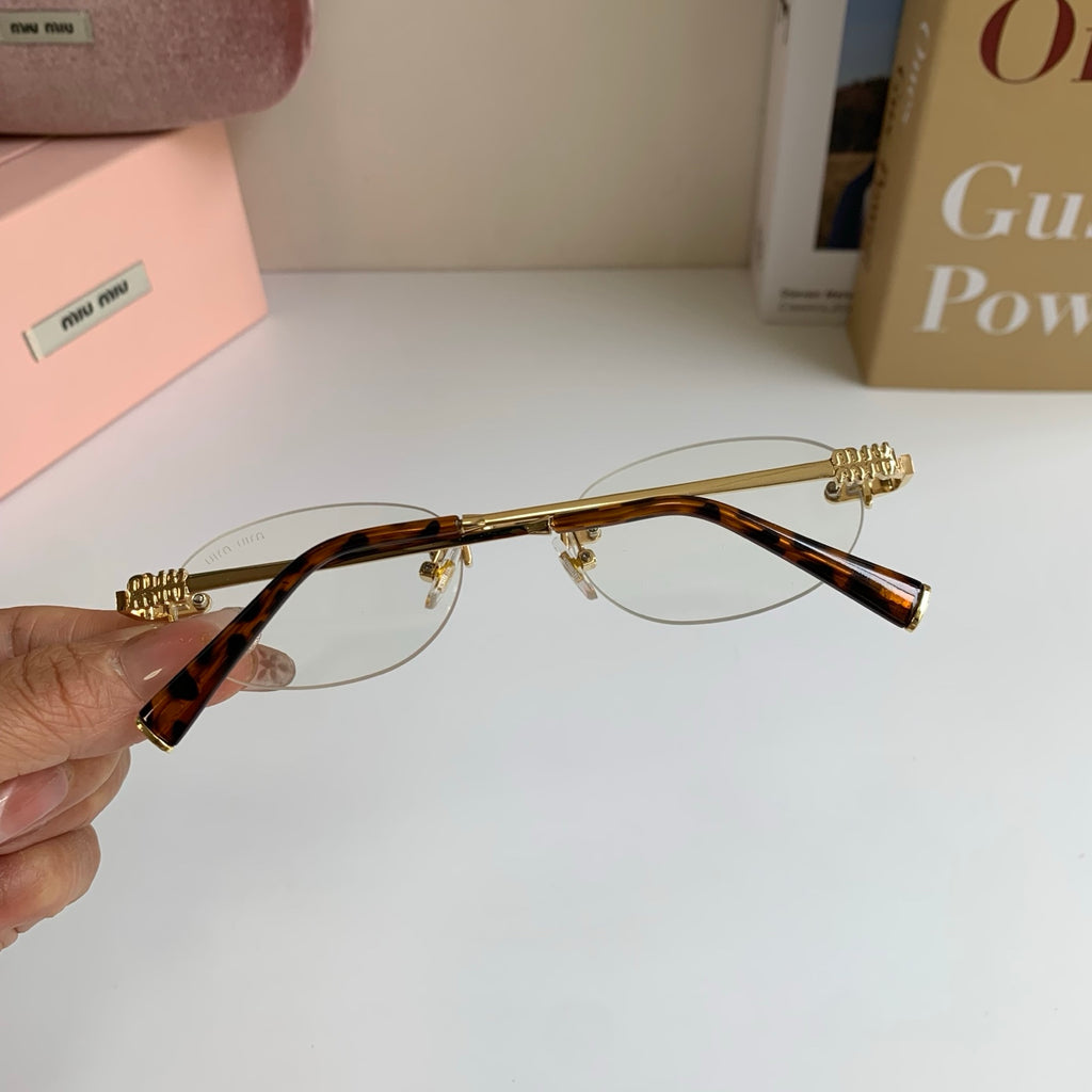 Miu Miu Round Silver Lens Sunglasses for Men & Women - 432588 - detail image 6