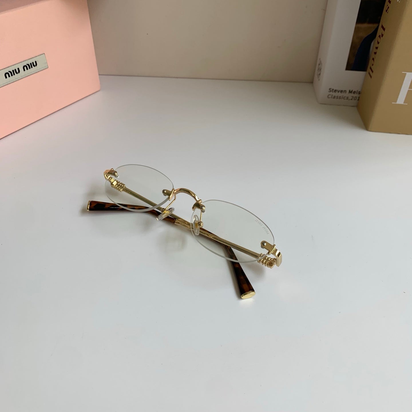 Miu Miu Round Silver Lens Sunglasses for Men & Women - 432588 - detail image 4