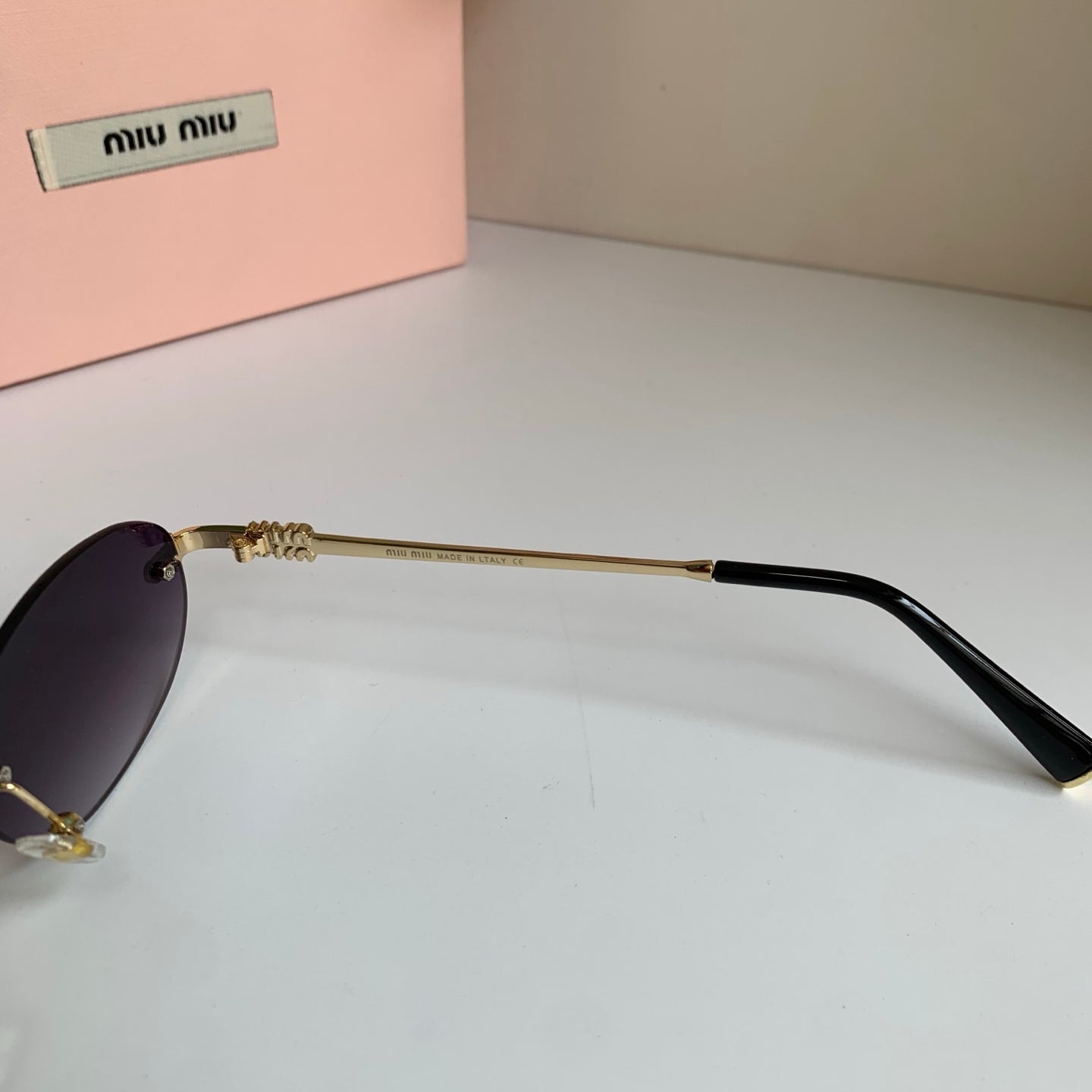 Miu Miu Round Silver Lens Sunglasses for Men & Women - 432589 - detail image 6