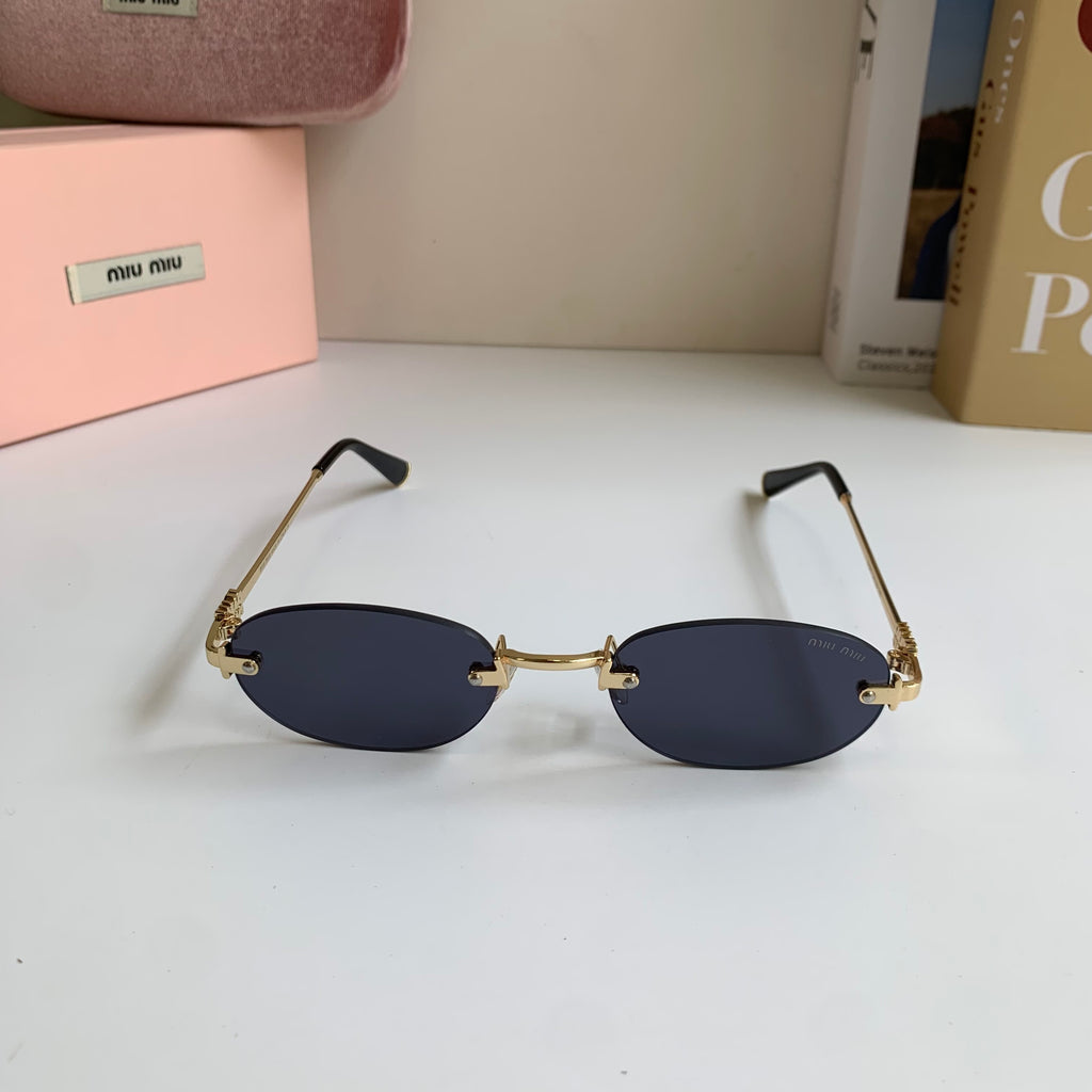 Miu Miu Round Silver Lens Sunglasses for Men & Women - 432591 - detail image 5