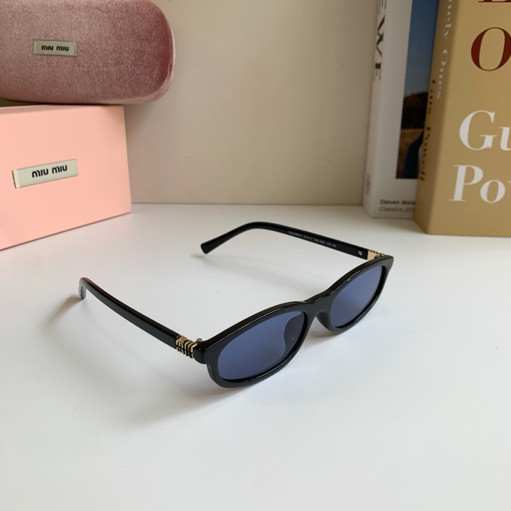 Miu Miu Cat-Eye Silver Lens Sunglasses for Men & Women - 432621