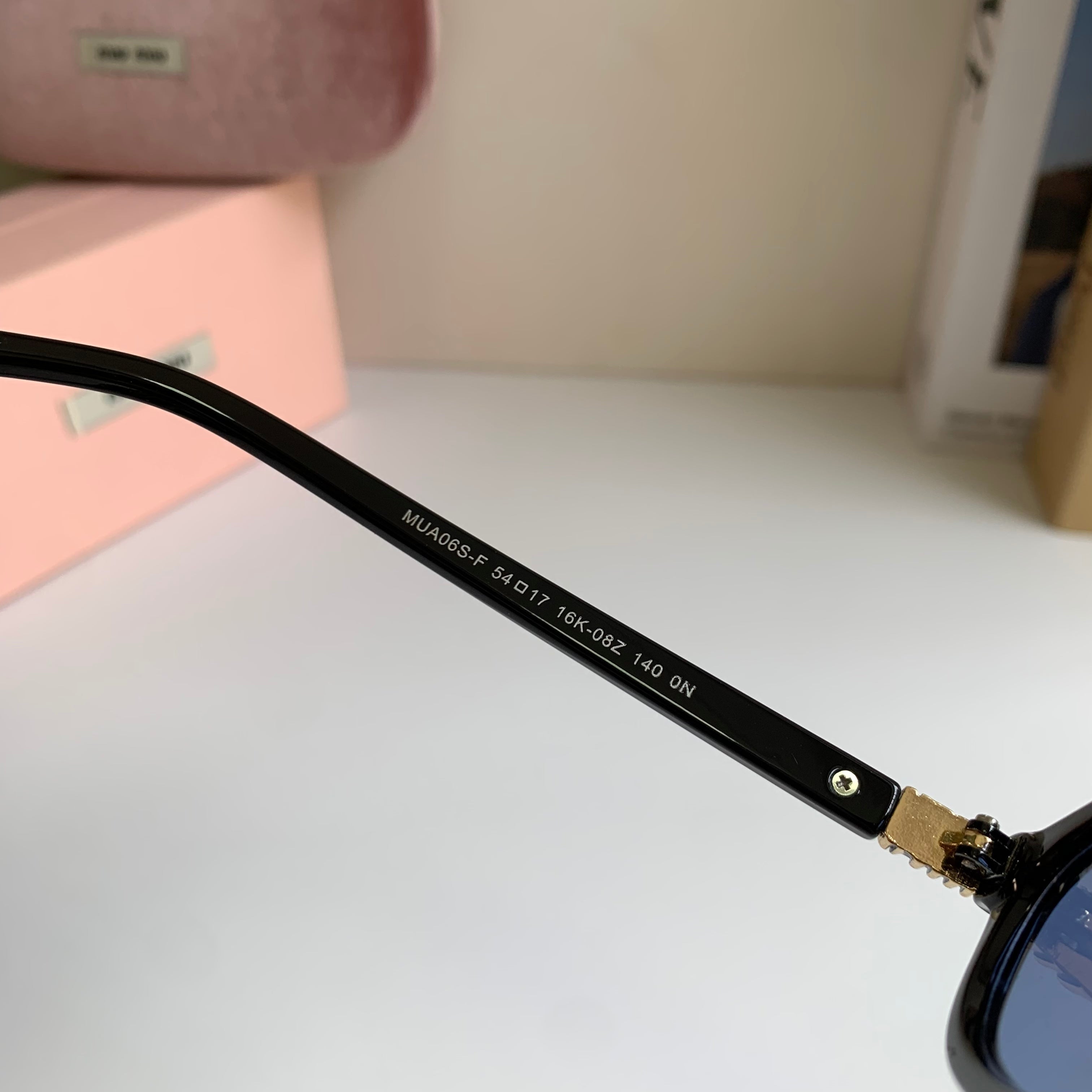 Miu Miu Cat-Eye Silver Lens Sunglasses for Men & Women - 432621 - detail image 8