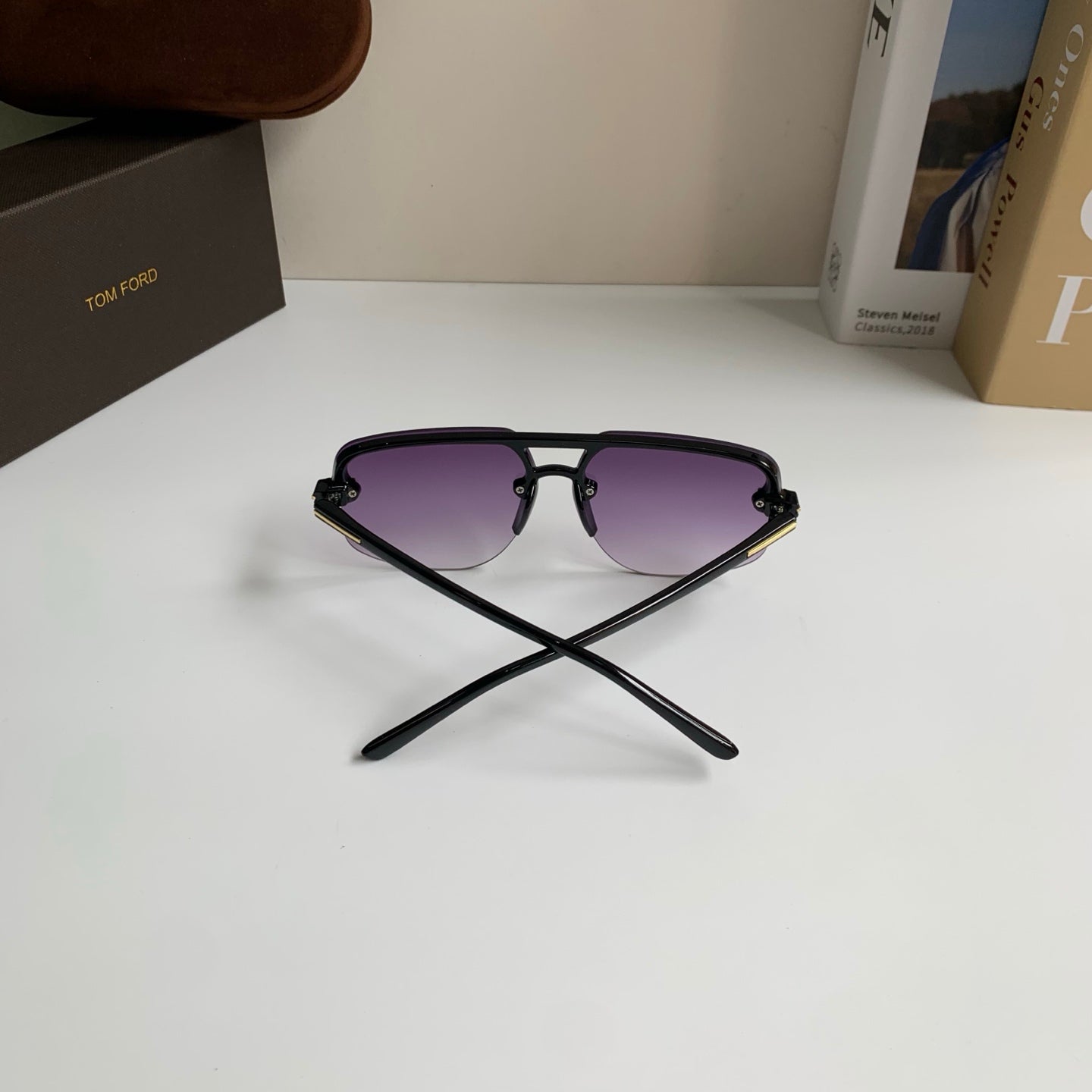 Tom Ford Fashion Silver Lens Sunglasses for Men & Women - 449910 - detail image 8