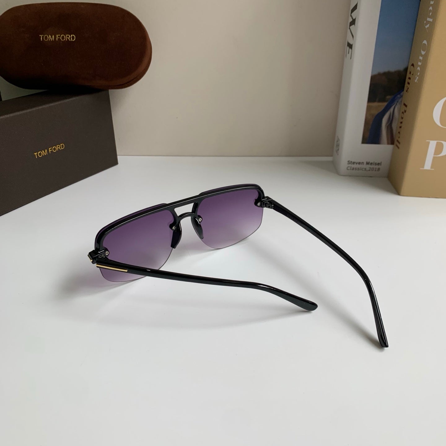 Tom Ford Fashion Silver Lens Sunglasses for Men & Women - 449910 - detail image 7