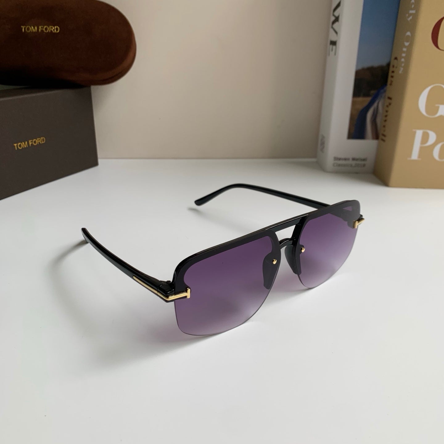 Tom Ford Fashion Silver Lens Sunglasses for Men & Women - 449910