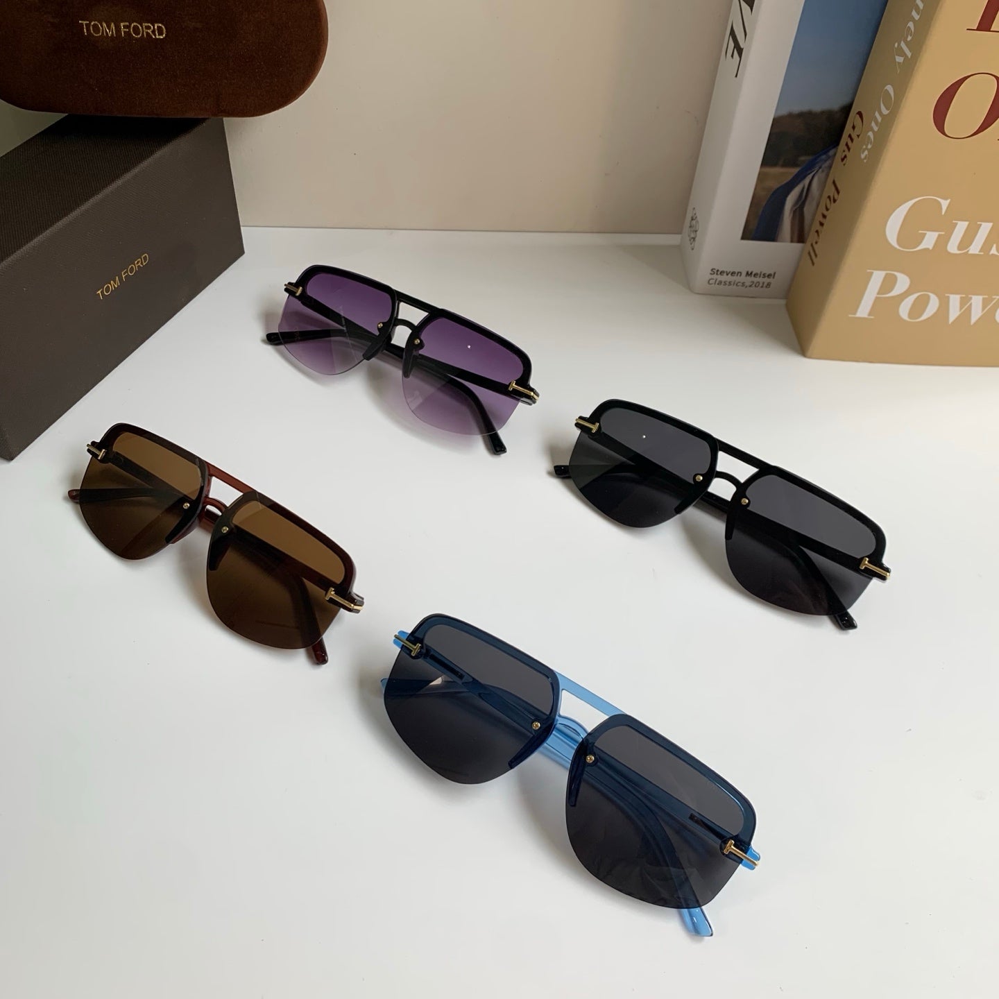 Tom Ford Fashion Silver Lens Sunglasses for Men & Women - 449913 - detail image 9