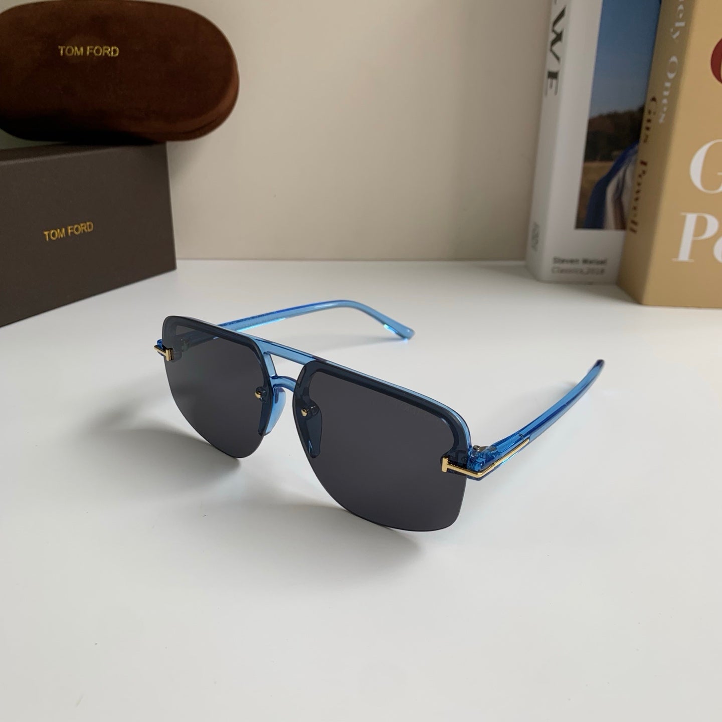 Tom Ford Fashion Silver Lens Sunglasses for Men & Women - 449911 - detail image 2