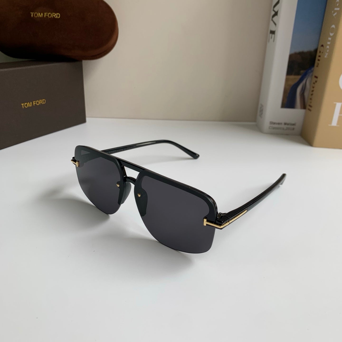 Tom Ford Fashion Silver Lens Sunglasses for Men & Women - 449913 - detail image 2