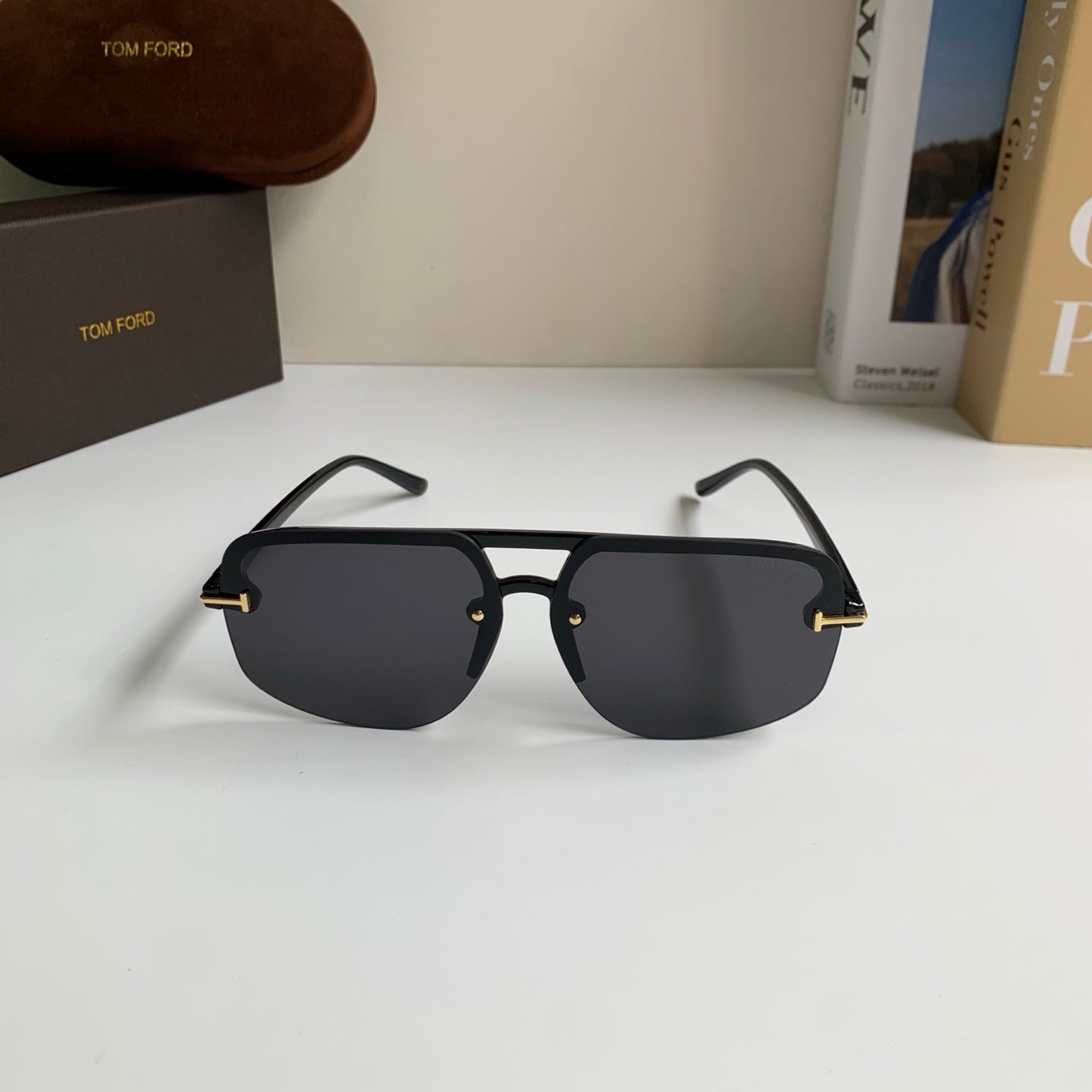 Tom Ford Fashion Silver Lens Sunglasses for Men & Women - 449913 - detail image 5