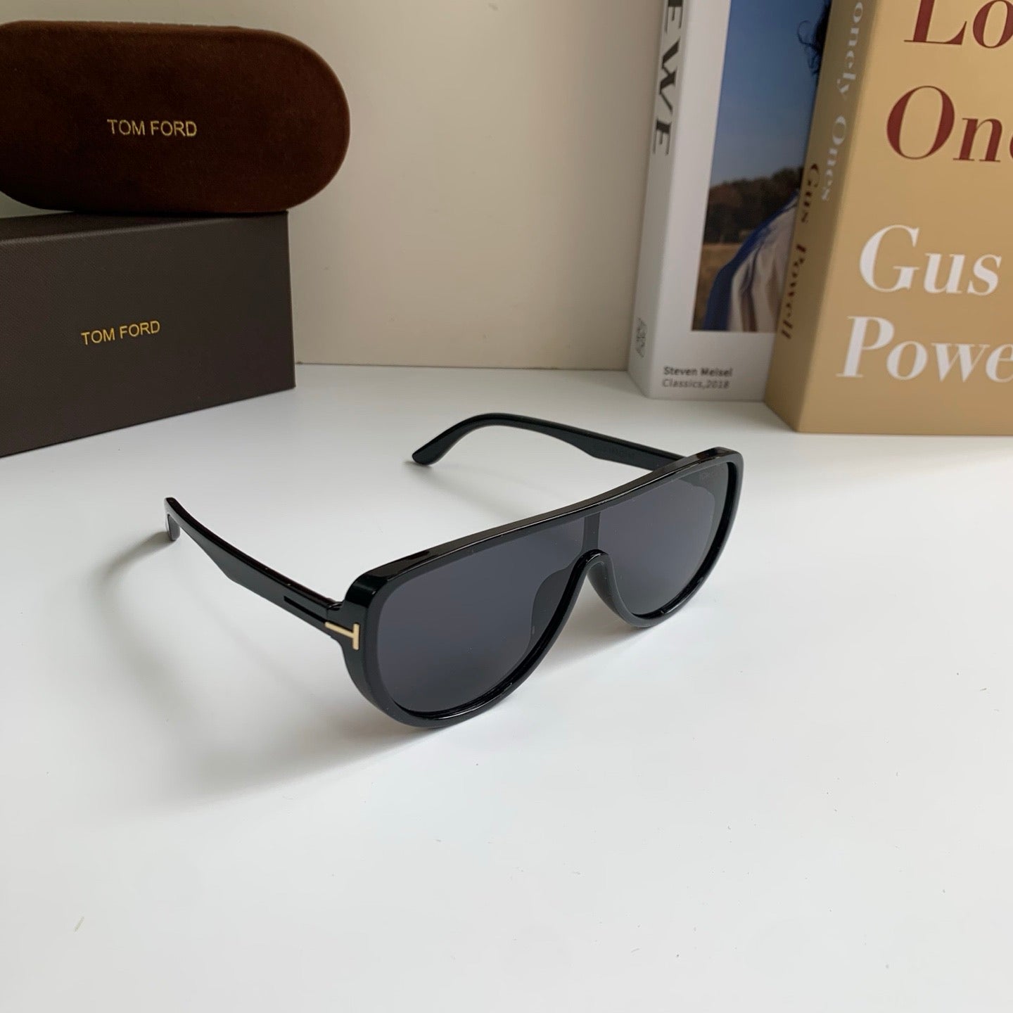 Tom Ford Fashion Black Lens Sunglasses for Men & Women - 449916