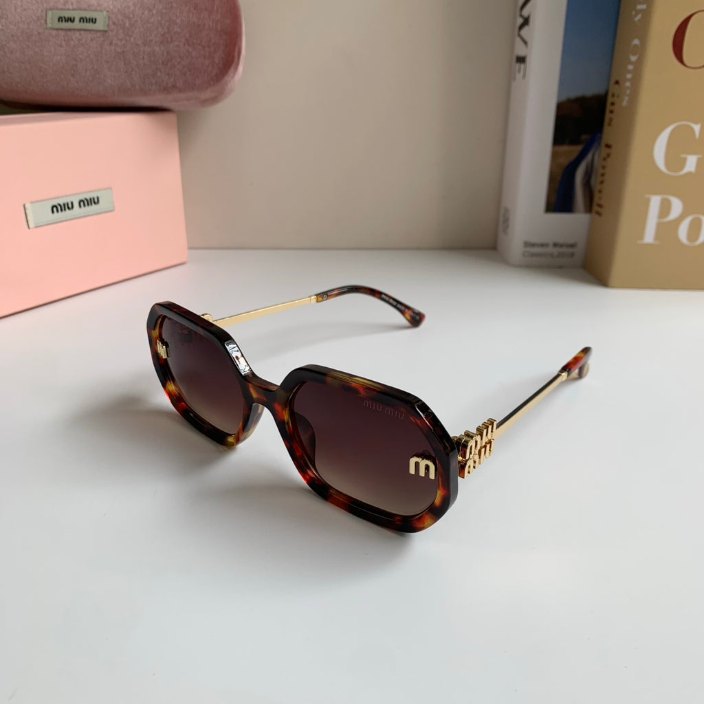 Miu Miu Square Red Lens Sunglasses for Men & Women - 449780 - detail image 2
