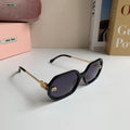 Miu Miu Square Silver Lens Sunglasses for Men & Women - 449781