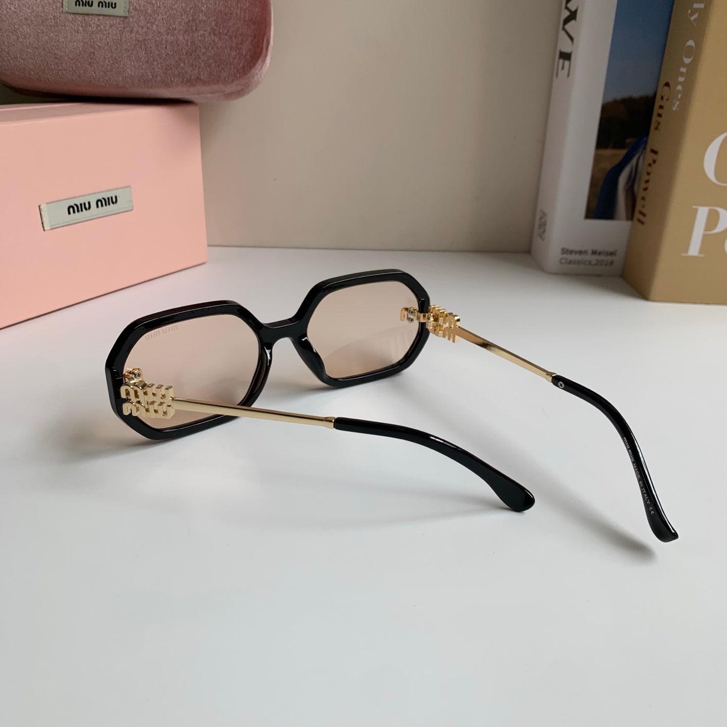 Miu Miu Square Silver Lens Sunglasses for Men & Women - 449782 - detail image 6