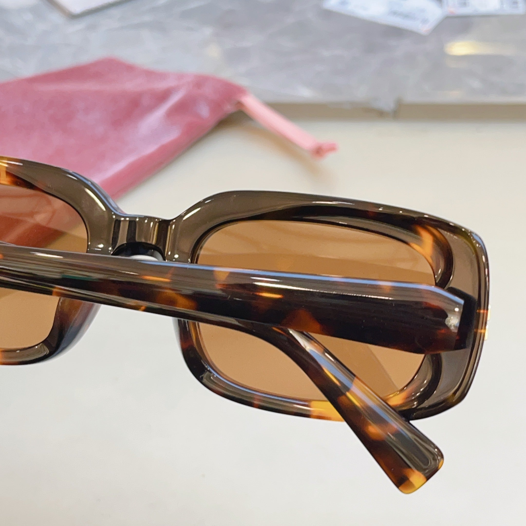 Miu Miu B13-F Fashion Brown Lens Sunglasses for Men & Women - 487656 - detail image 6