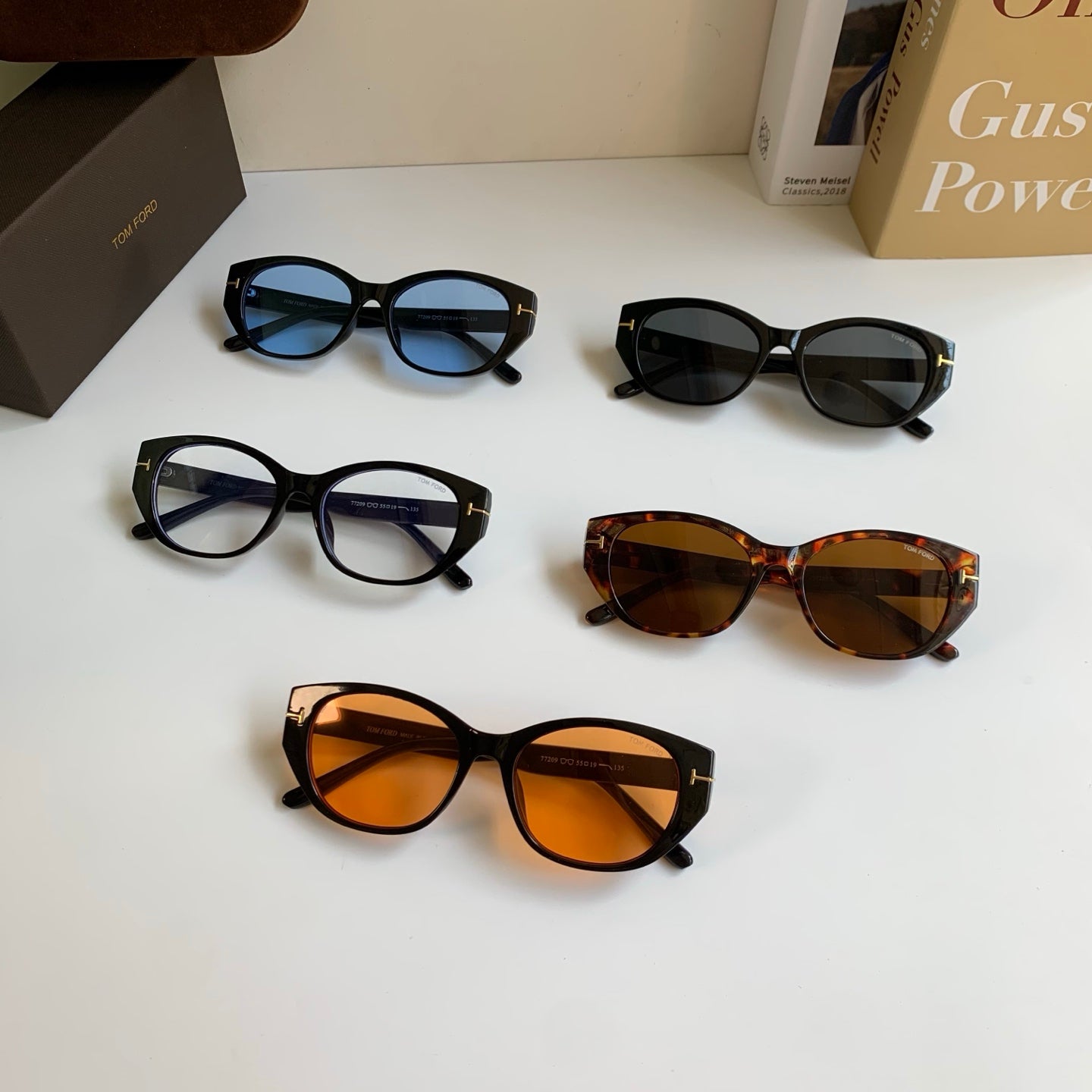 Tom Ford Fashion Black Lens Sunglasses for Men & Women - 449949 - detail image 9