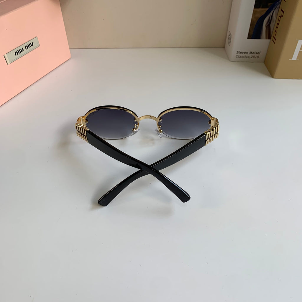 Miu Miu Round Silver Lens Sunglasses for Men & Women - 466171 - detail image 6
