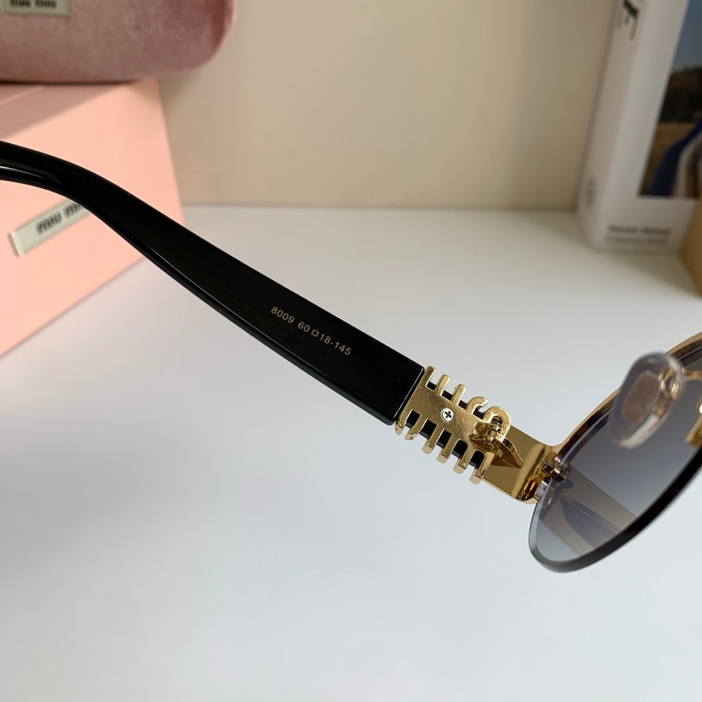 Miu Miu Round Silver Lens Sunglasses for Men & Women - 466171 - detail image 7