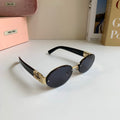 Miu Miu Round Silver Lens Sunglasses for Men & Women - 466173