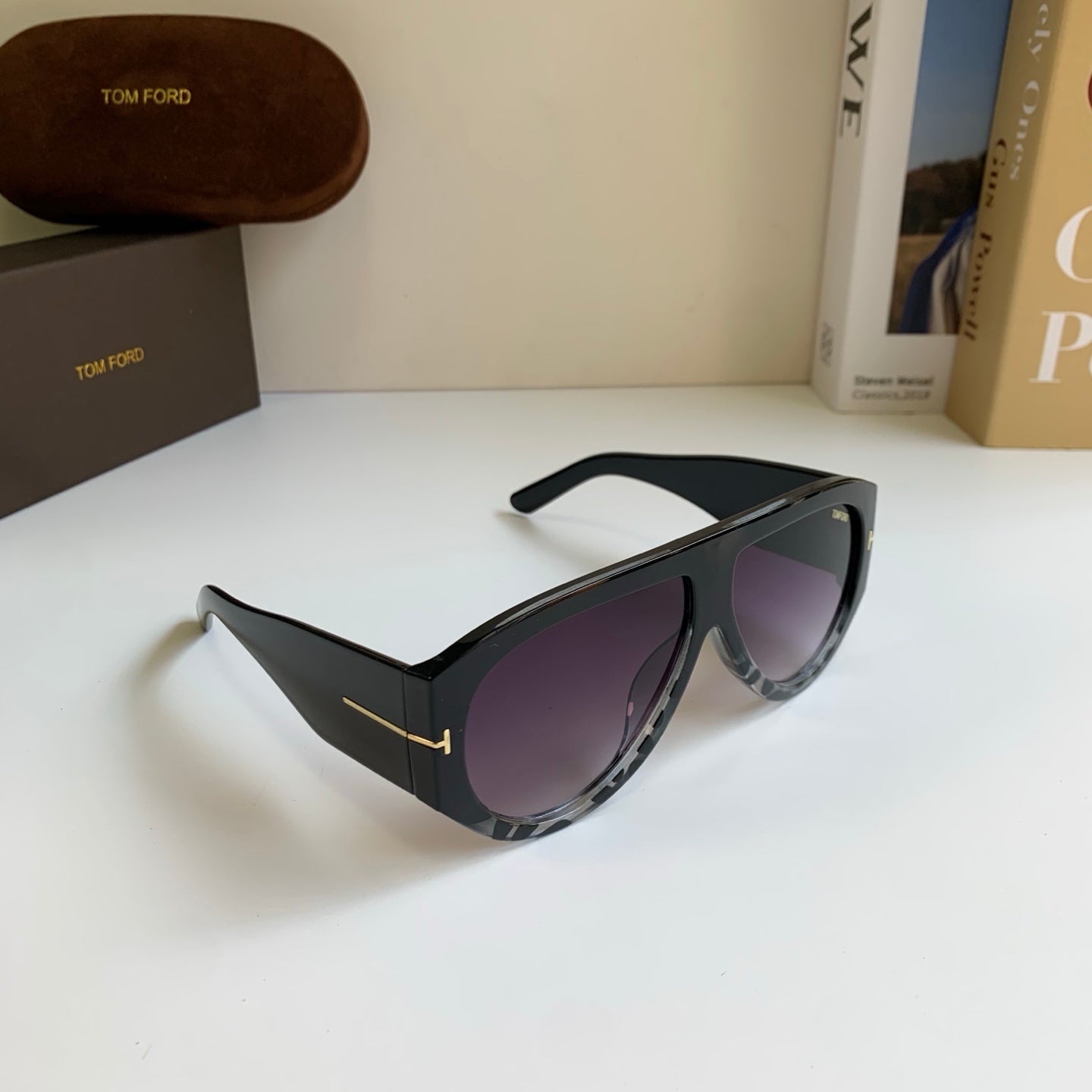 Tom Ford Fashion Black Lens Sunglasses for Men & Women - 466295
