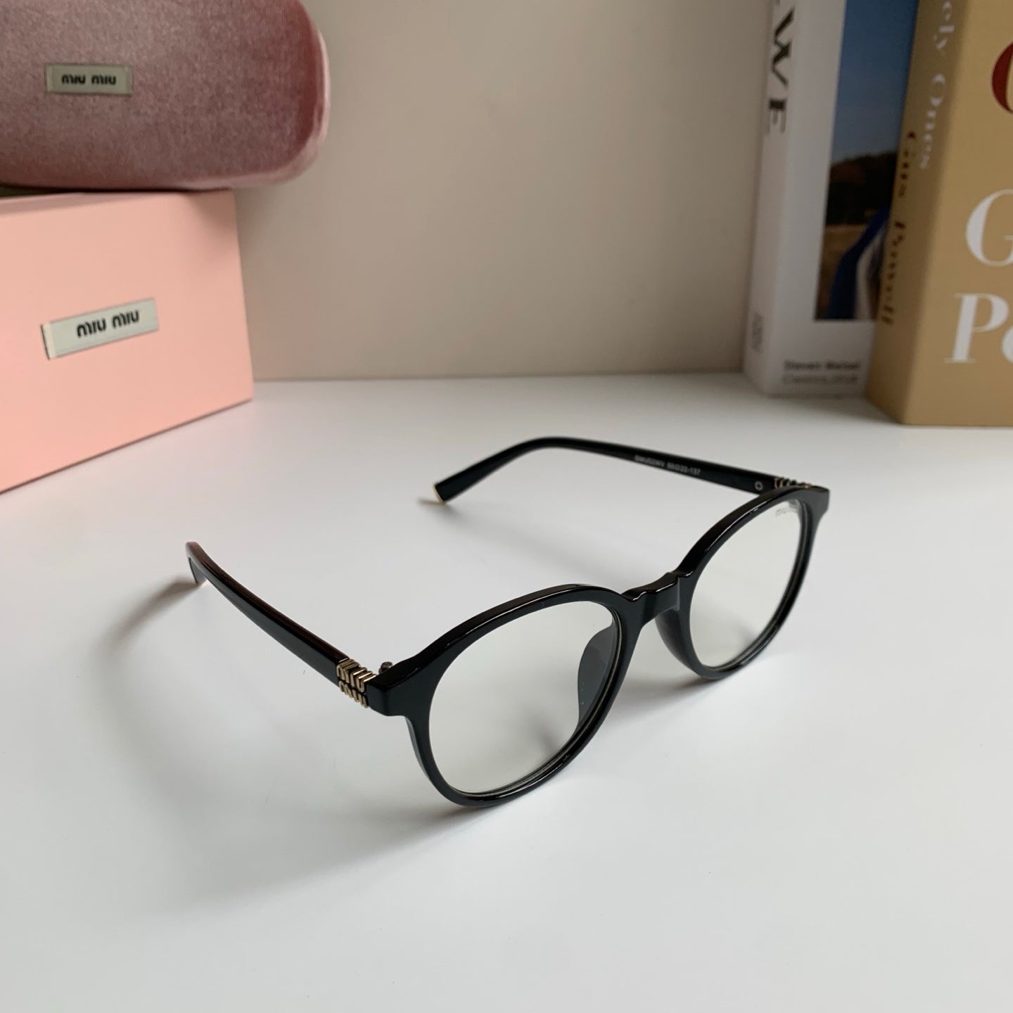Miu Miu Blue-Light Fashion Silver Lens Sunglasses for Men & Women - 416254