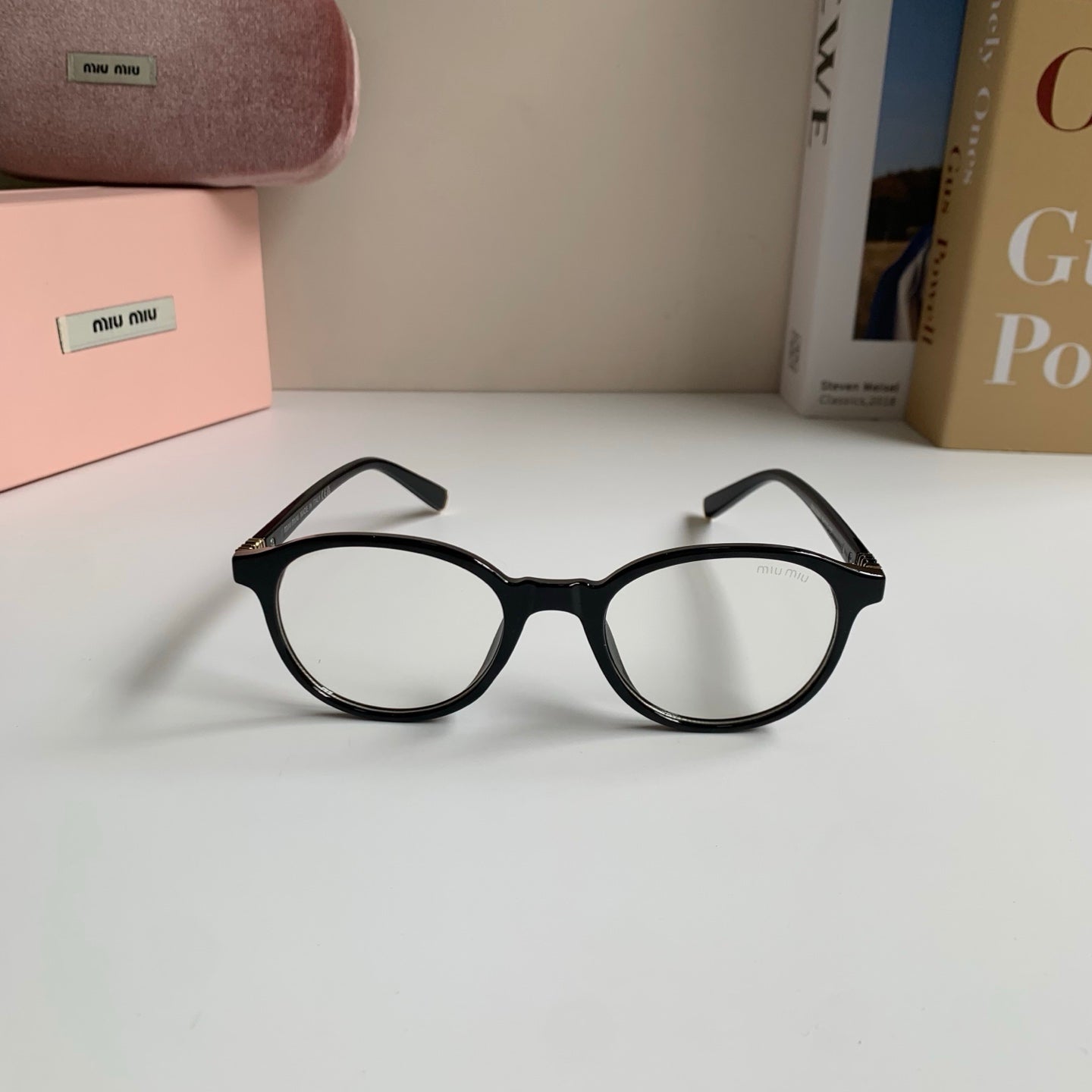 Miu Miu Blue-Light Fashion Silver Lens Sunglasses for Men & Women - detail image 5
