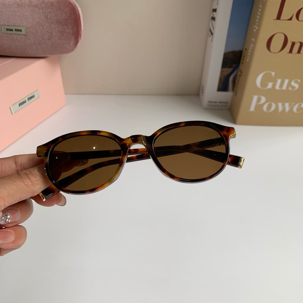 Miu Miu Blue-Light Fashion Brown Lens Sunglasses for Men & Women - detail image 3