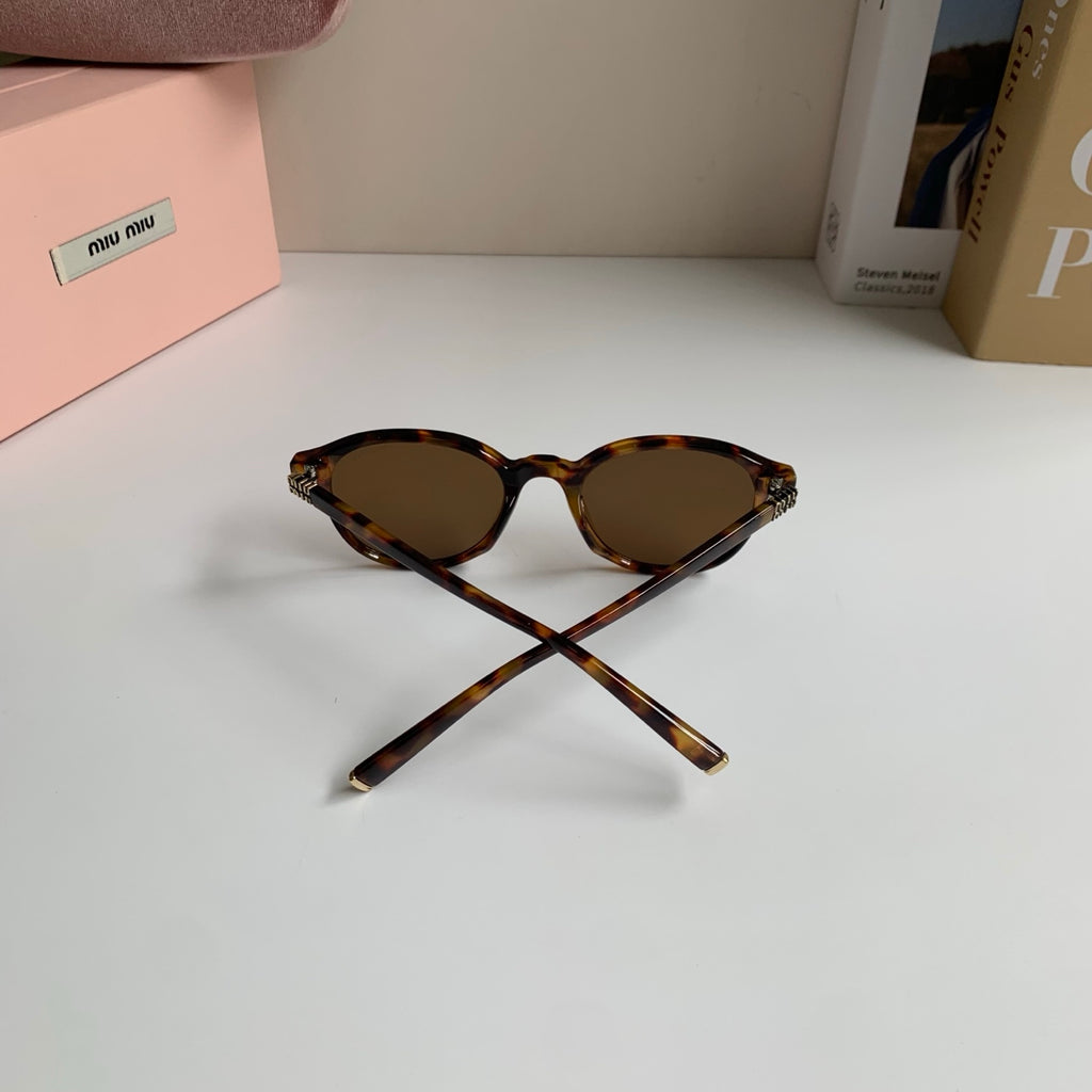 Miu Miu Blue-Light Fashion Brown Lens Sunglasses for Men & Women - detail image 7