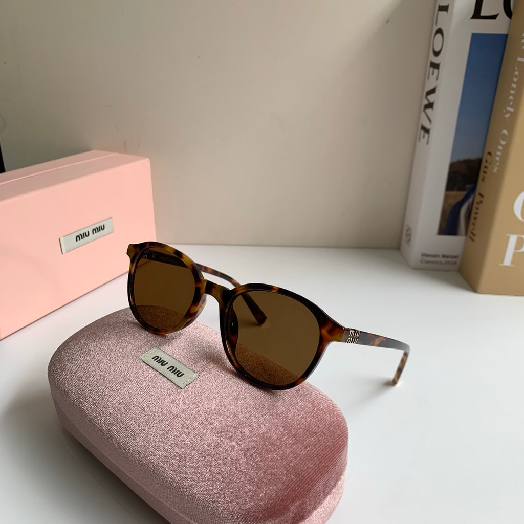 Miu Miu Blue-Light Fashion Brown Lens Sunglasses for Men & Women - 416256 - detail image 4