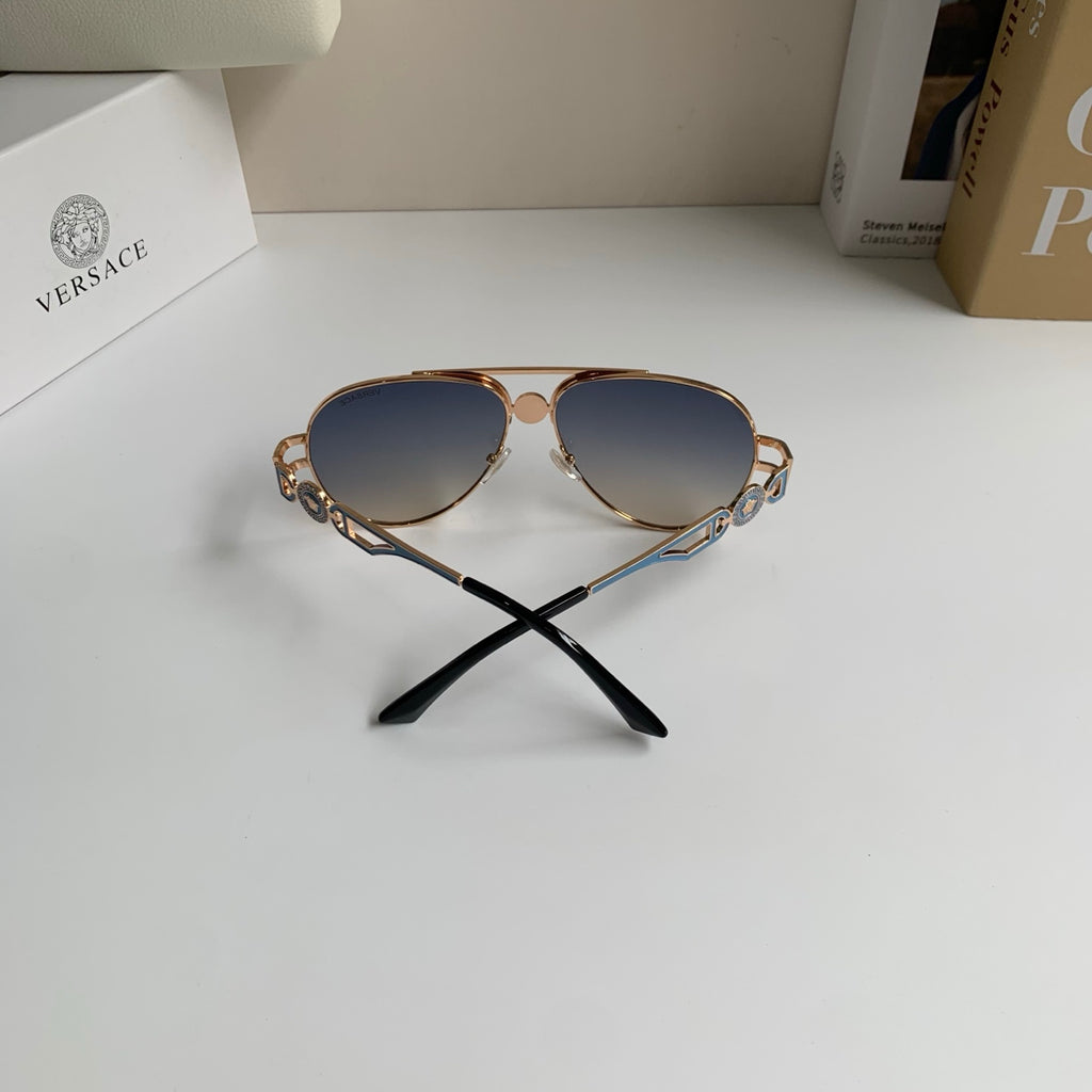 Versace Aviator Silver Lens Sunglasses for Men & Women - 487858 - detail image 8