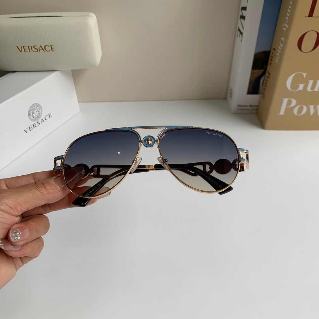 Versace Aviator Silver Lens Sunglasses for Men & Women - 416349 - detail image 4