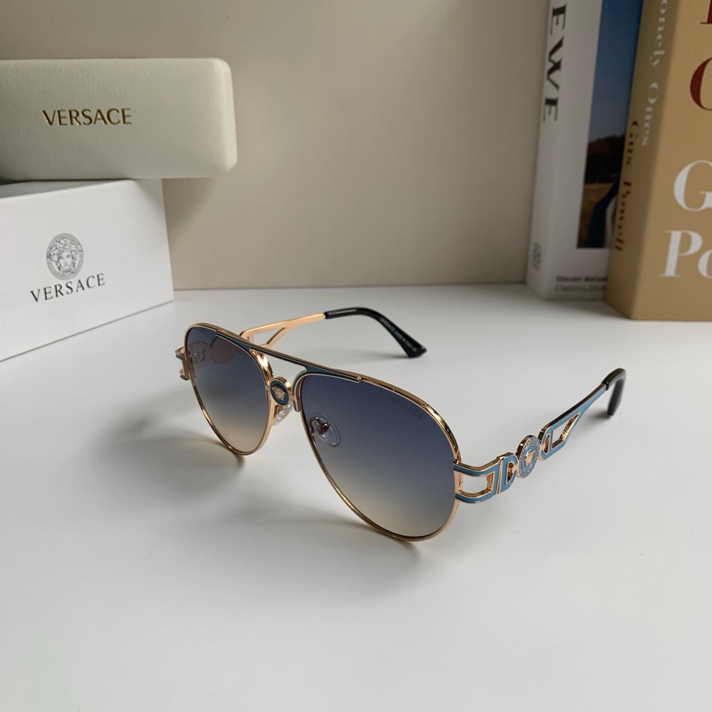Versace Aviator Silver Lens Sunglasses for Men & Women - 487858 - detail image 2