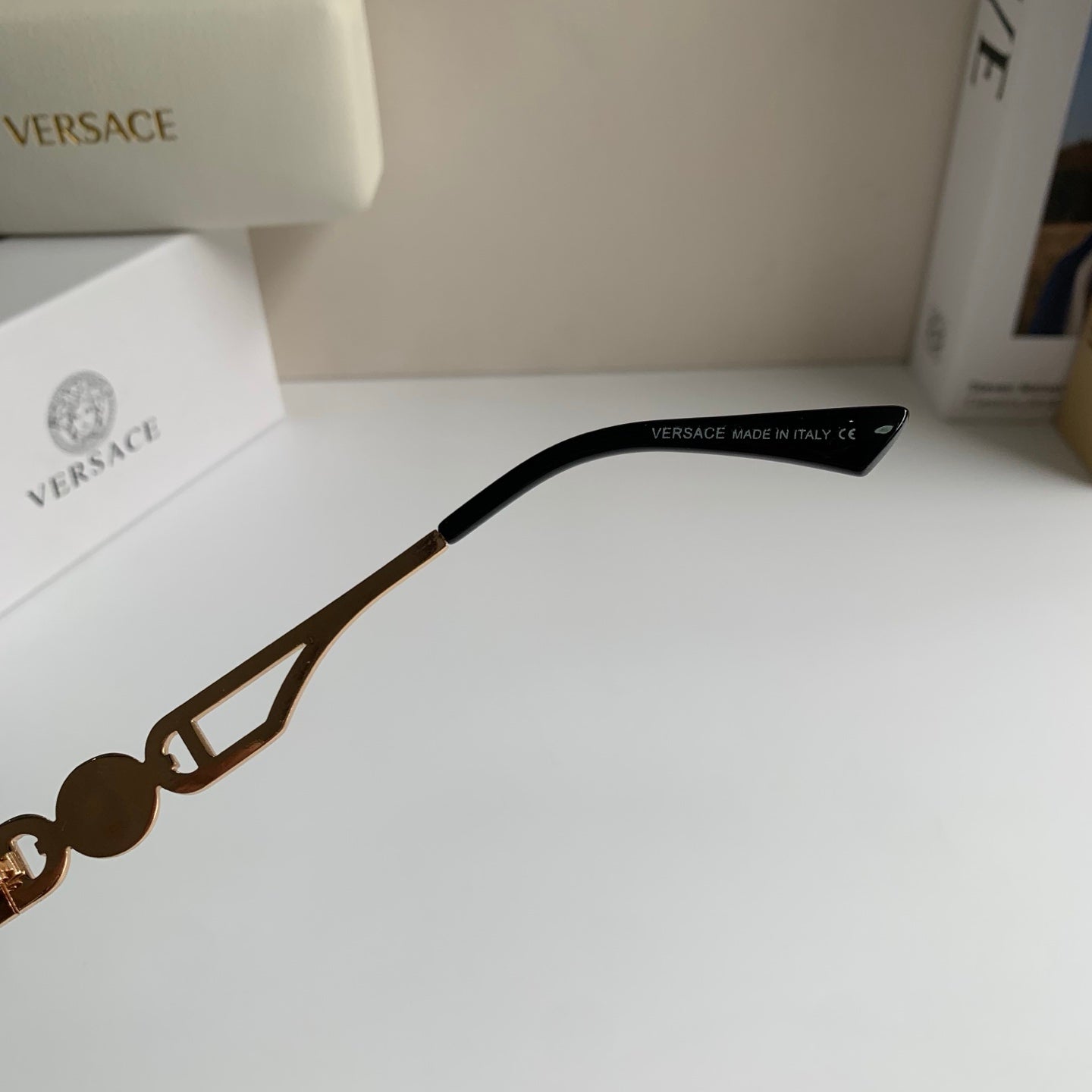 Versace Aviator Silver Lens Sunglasses for Men & Women - 416350 - detail image 6