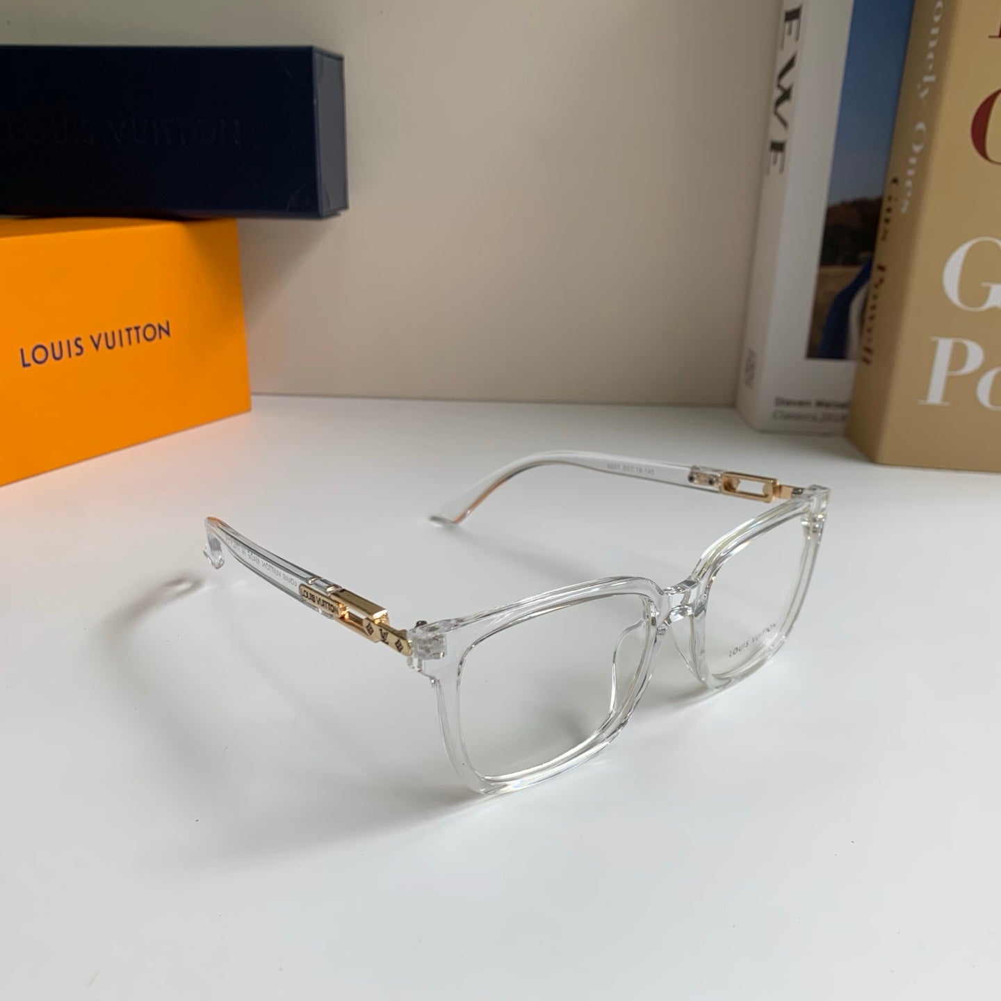 Louis Vuitton Square Silver Lens Sunglasses for Men & Women - 414887