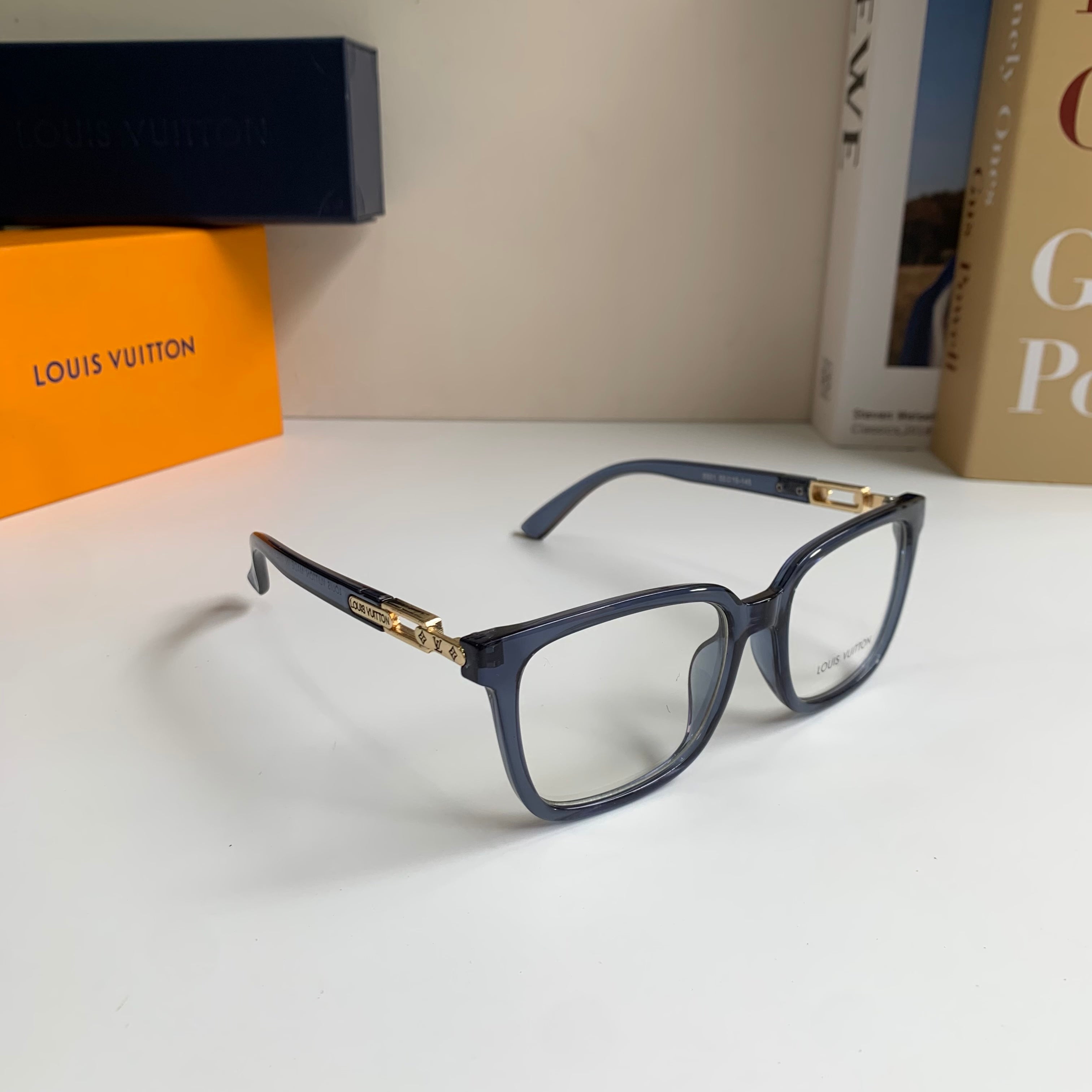 Louis Vuitton Square Silver Lens Sunglasses for Men & Women - 414888