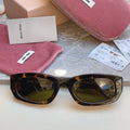 Miu Miu B04-F Fashion Black Lens Sunglasses for Men & Women