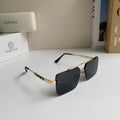 Versace Polarized Metal Square Silver Lens Sunglasses for Men & Women - 432807