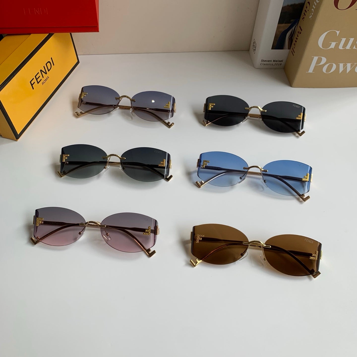 Fendi Fashion Silver Lens Sunglasses for Men & Women - 358769 - detail image 9