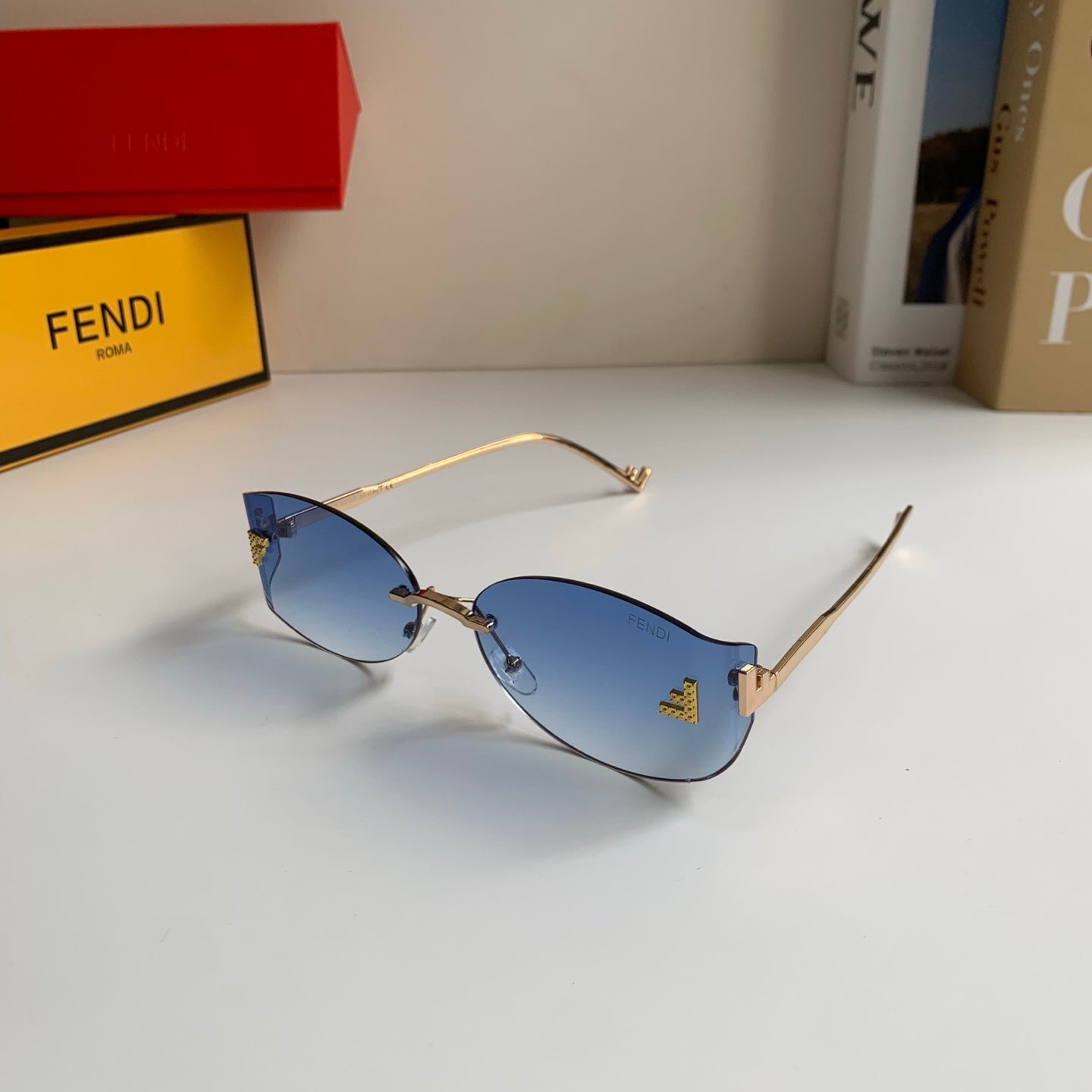 Fendi Fashion Silver Lens Sunglasses for Men & Women - 358769 - detail image 2