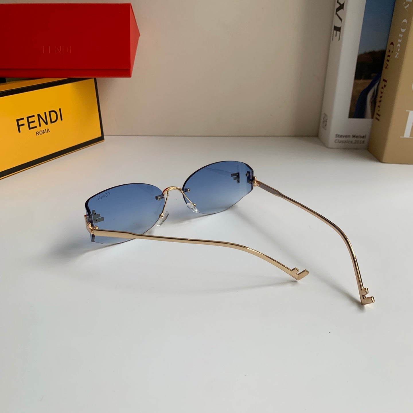 Fendi Fashion Silver Lens Sunglasses for Men & Women - 449821 - detail image 7