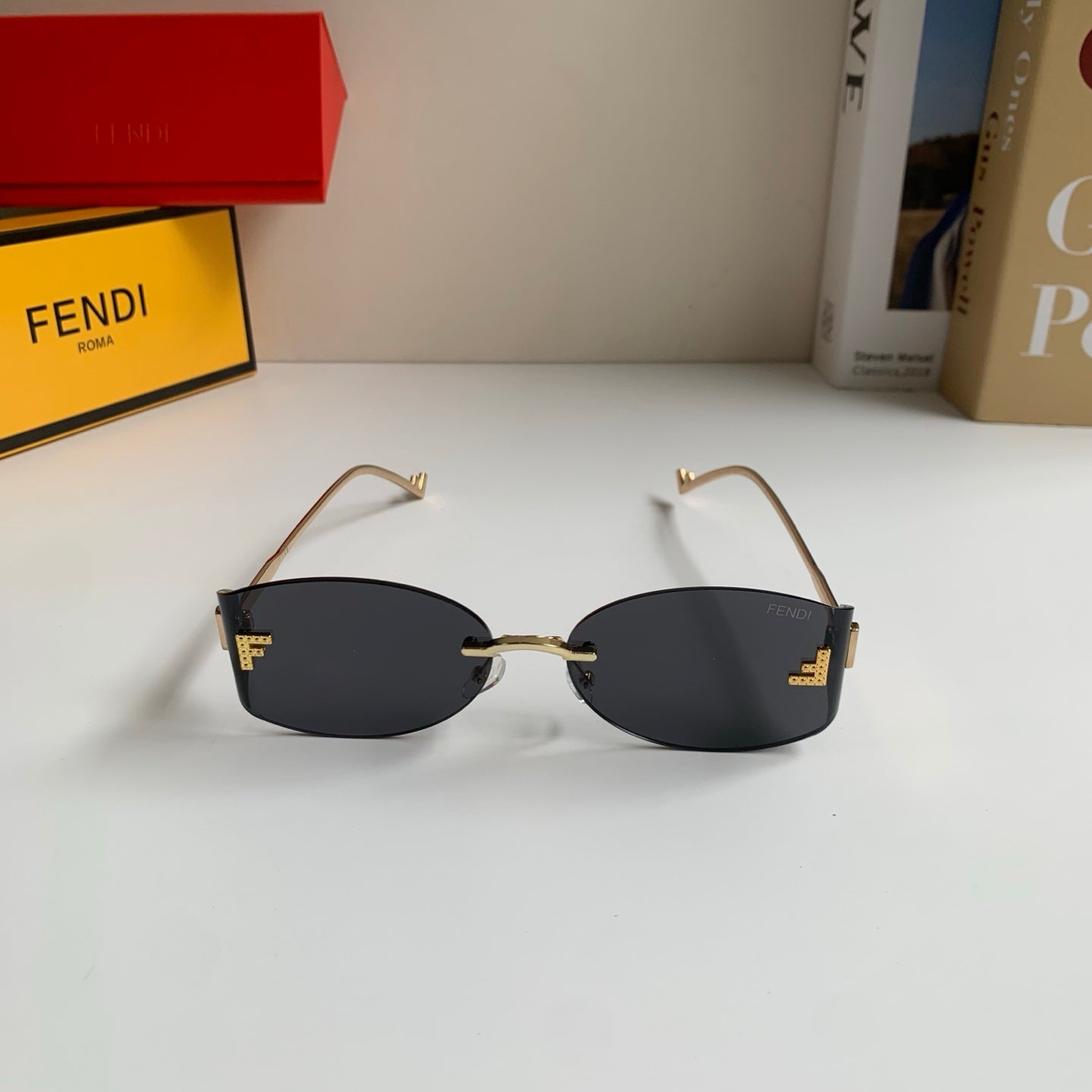 Fendi Fashion Silver Lens Sunglasses for Men & Women - 449824 - detail image 5