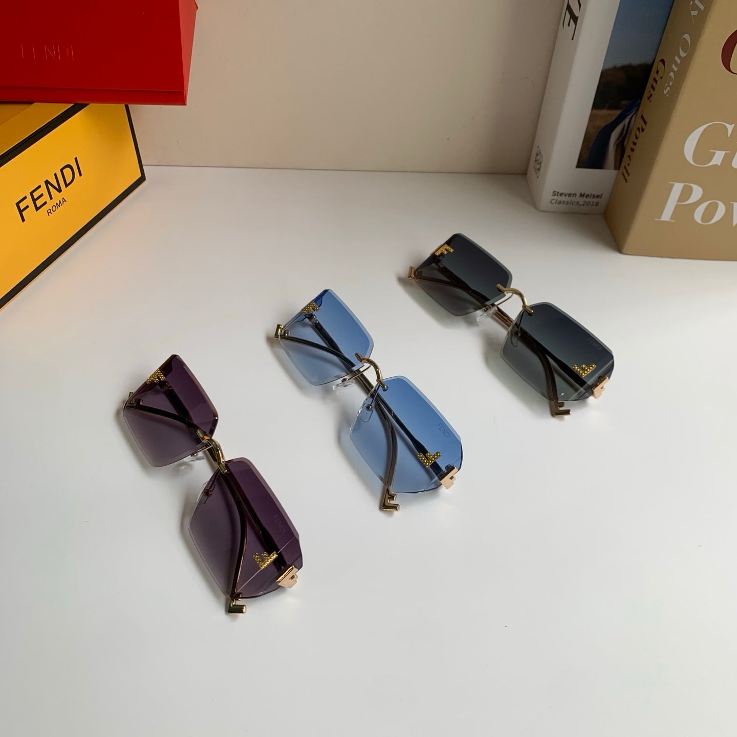 Fendi Fashion Silver Lens Sunglasses for Men & Women - 449837 - detail image 9