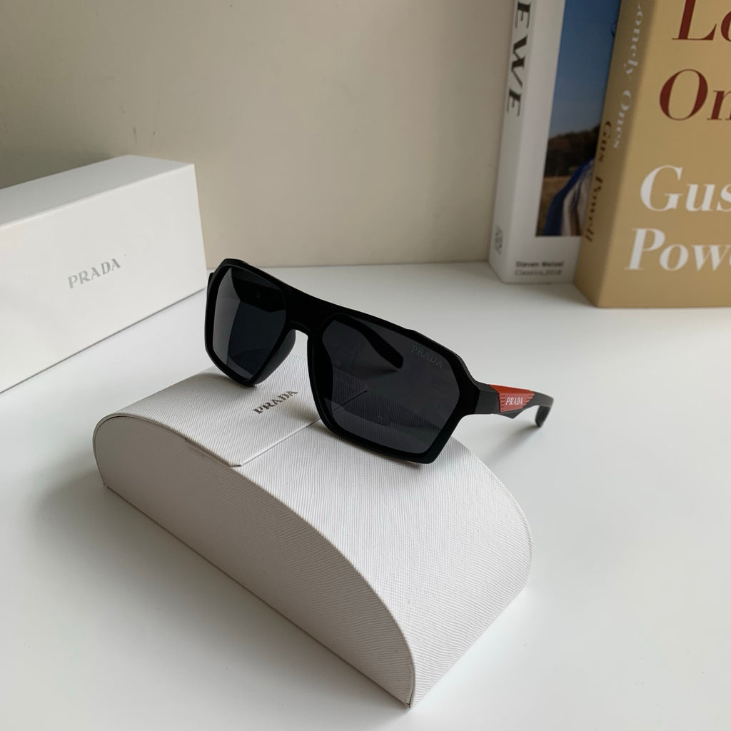 Prada Square Silver Lens Sunglasses for Men & Women - 372071 - detail image 5