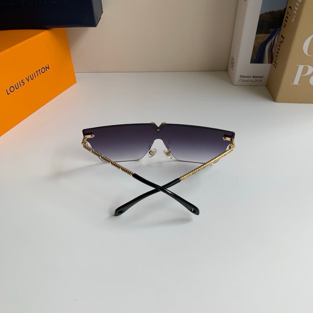 Louis Vuitton Square Silver Lens Sunglasses for Men & Women - 371372 - detail image 6