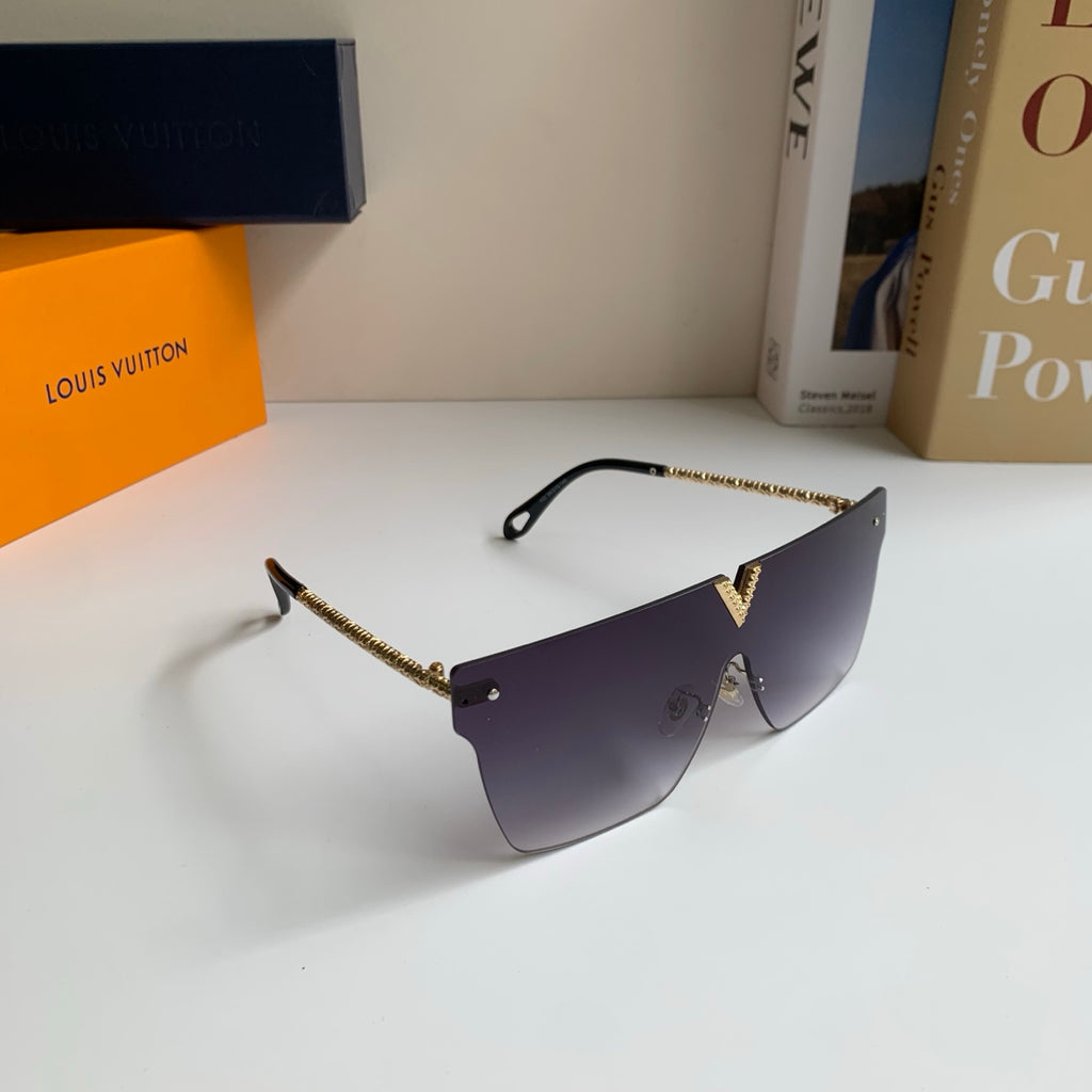 Louis Vuitton Square Silver Lens Sunglasses for Men & Women - 371372