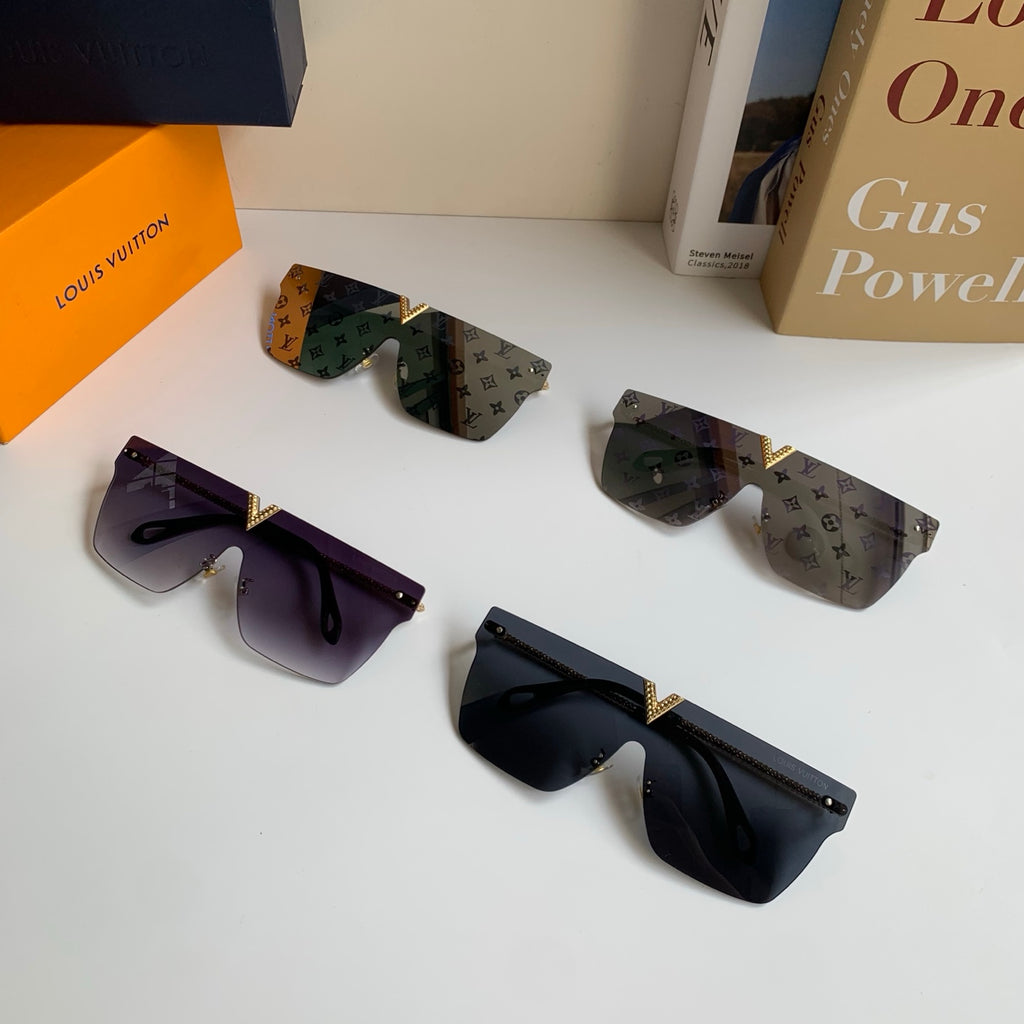Louis Vuitton Square Silver Lens Sunglasses for Men & Women - 371375 - detail image 9