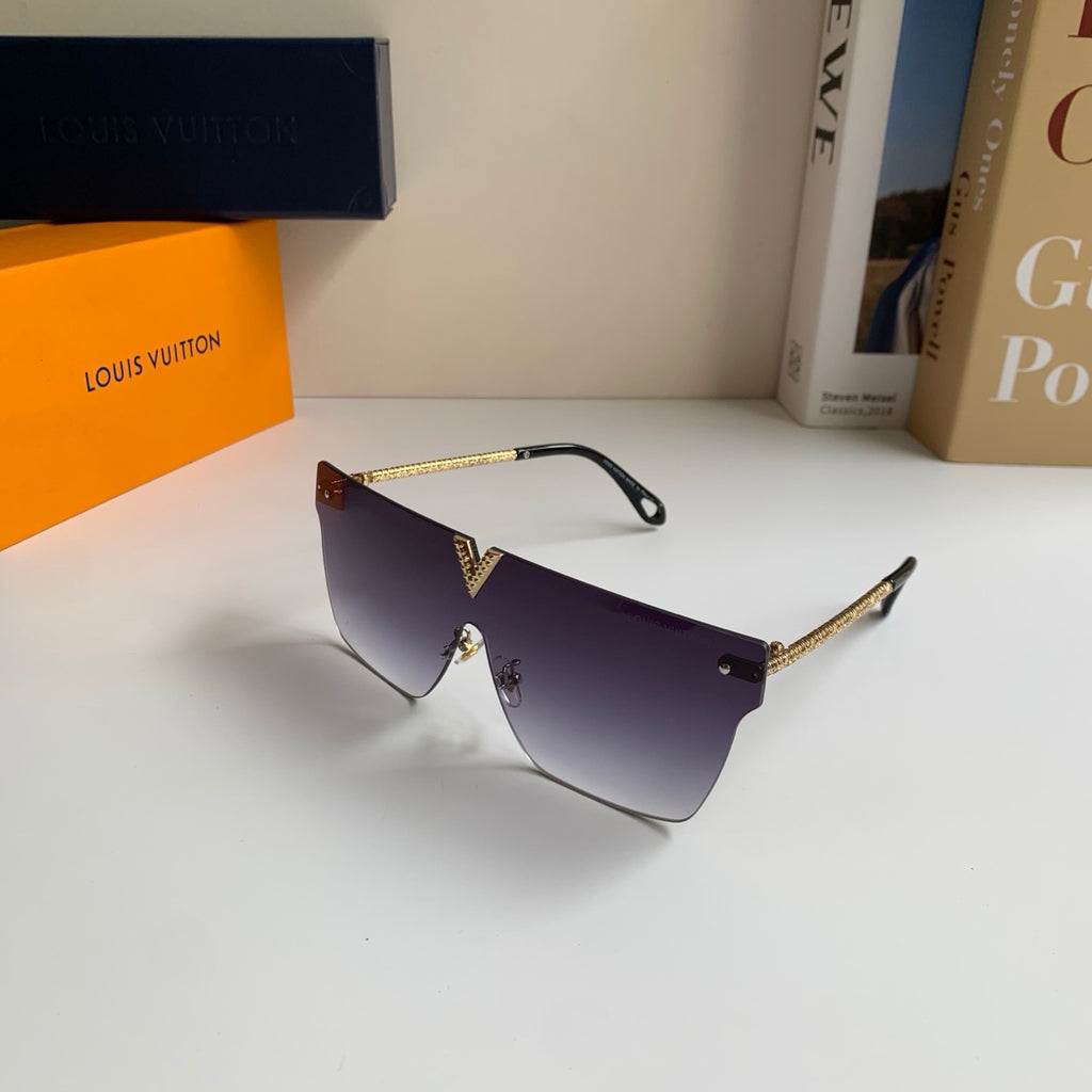 Louis Vuitton Square Silver Lens Sunglasses for Men & Women - 371372 - detail image 2