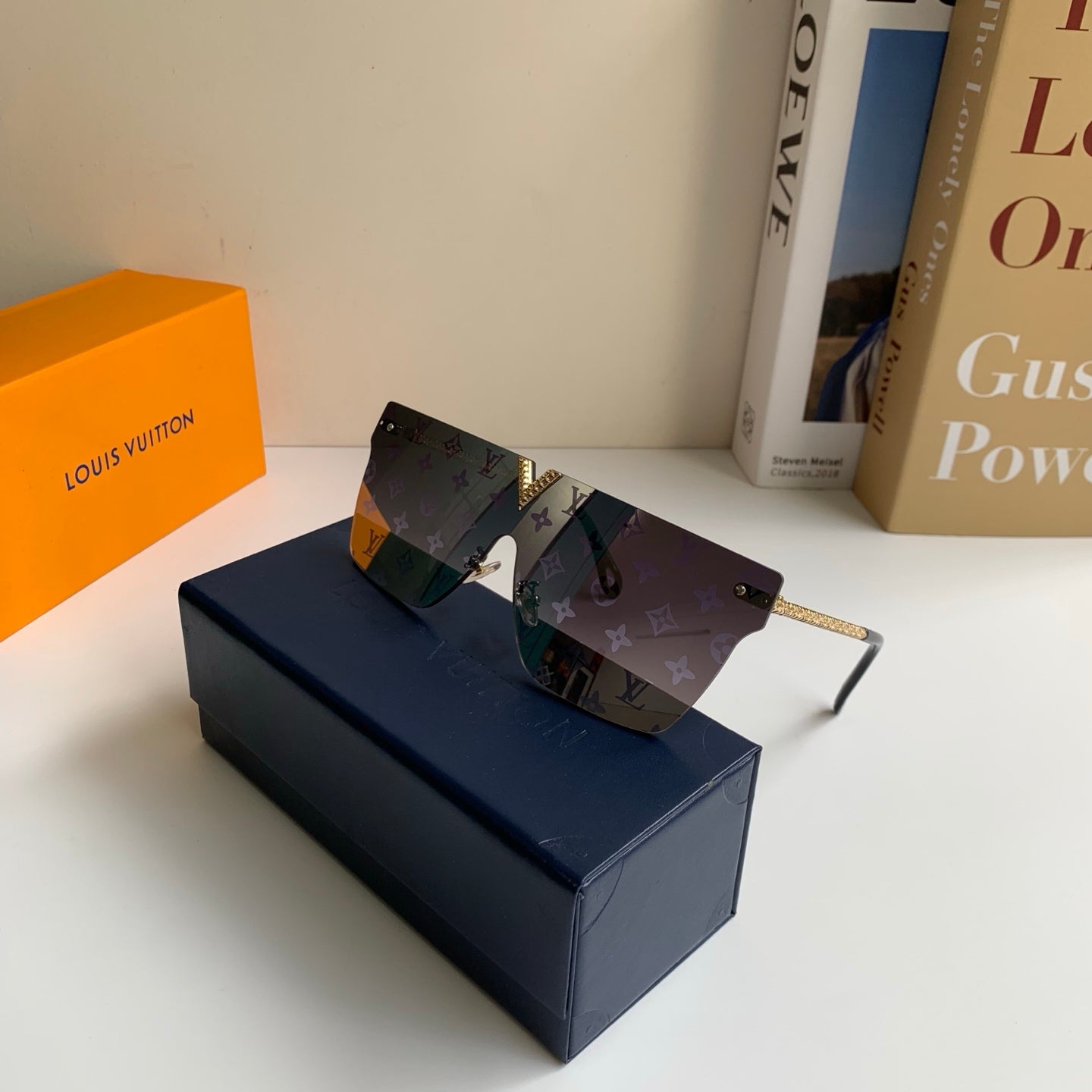 Louis Vuitton Square Silver Lens Sunglasses for Men & Women - 371373 - detail image 5