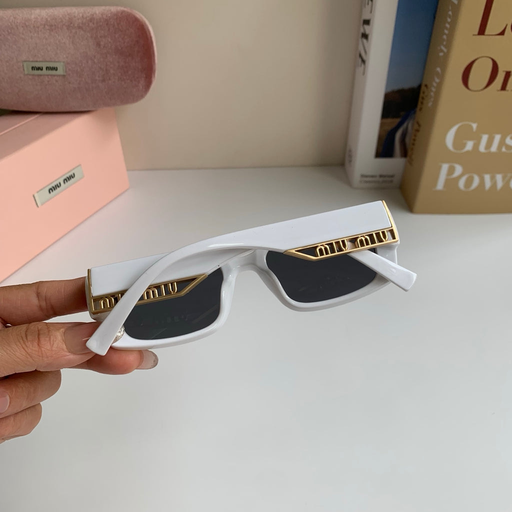 Miu Miu Square Silver Lens Sunglasses for Men & Women - 466169 - detail image 9