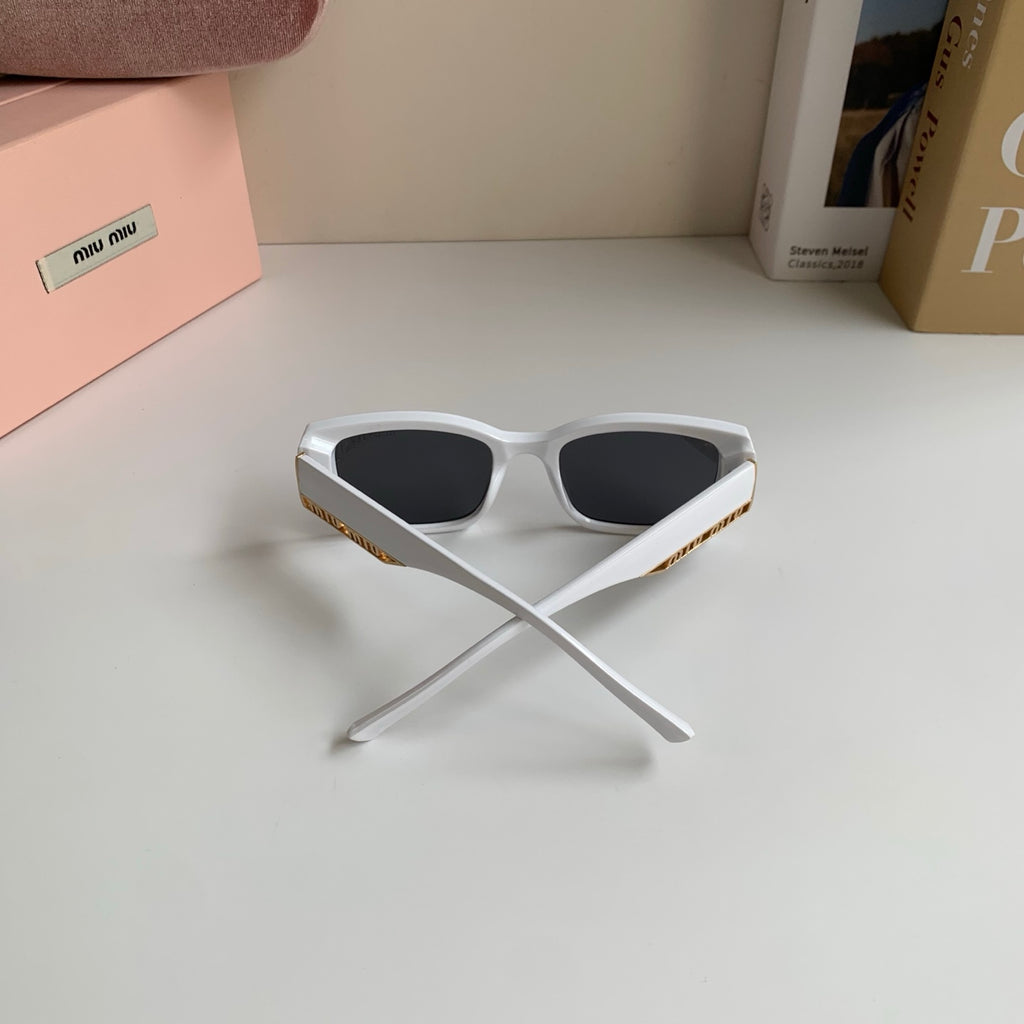 Miu Miu Square Silver Lens Sunglasses for Men & Women - 466169 - detail image 8