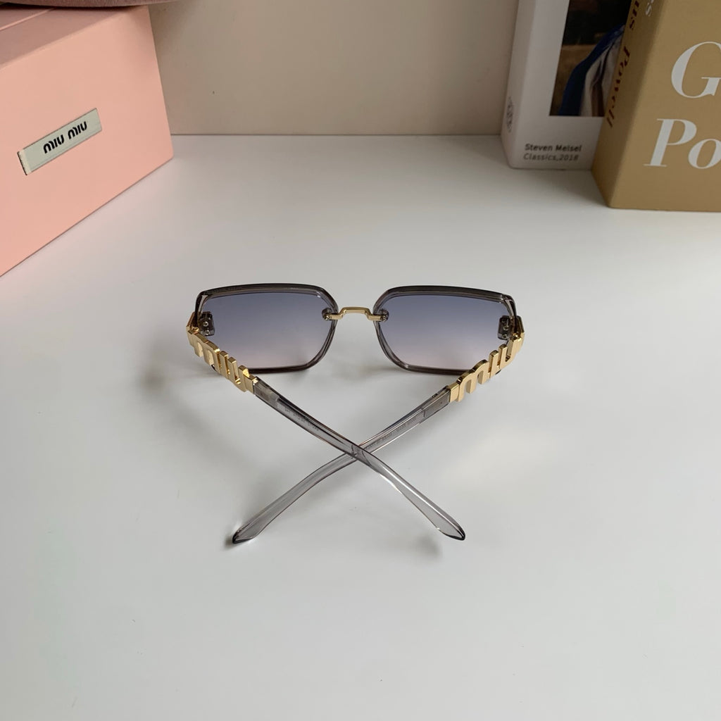 Miu Miu Square Silver Lens Sunglasses for Men & Women - 399203 - detail image 7